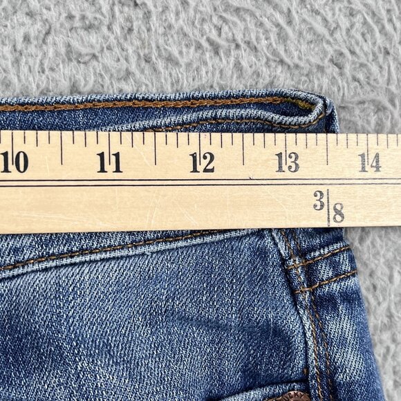 Lucky Brand Jeans Womens 2 Blue Sofia Boot Faded Low Rise Stretch - Picture 6 of 10